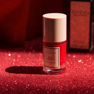 Gucci Vernis A Ongles Nail Polish Lacquer - Myra Crimson 504