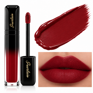 Guerlain Intense Liquid Matte Lipstick - M27 Addictive Burgundy (Without Box)