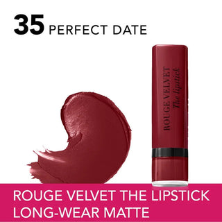 Buy Bourjois Rouge Velvet Lipstick Perfect Date - 35 Perfect Date - Cult Beauty Pakistan