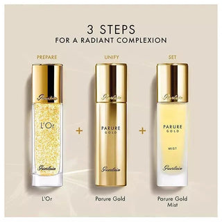 Guerlain L'or Radiance Concentrate Gel Makeup Base with Pue Gold Duo - 2 x 30ml