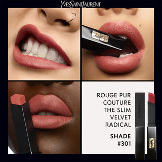 Buy Yves Saint Laurent Rouge Pur Couture The Slim Velvet Lipstick - 301 Nude Tension - Cult Beauty Pakistan