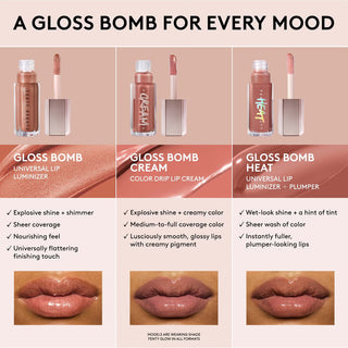 Buy Fenty Beauty Gloss Bomb Cream Color Drip Lip Cream - Fenty Glow - Cult Beauty Pakistan