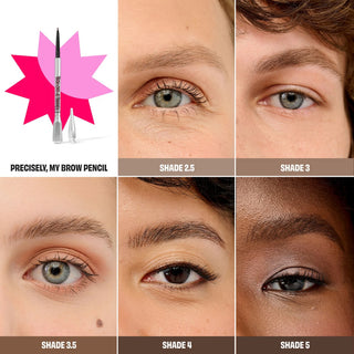 Buy Benefit Cosmetics Eyebrow Powder Pencil - 5 Warm Black Brown - Cult Beauty Pakistan