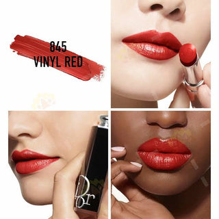 Buy Dior Addict Shine Lipstick - 845 Vinyl Red - Cult Beauty Pakistan