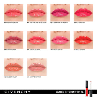 Givenchy Interdit Vinyl Extreme Shine Lip Gloss - 12 Rouge Thriller