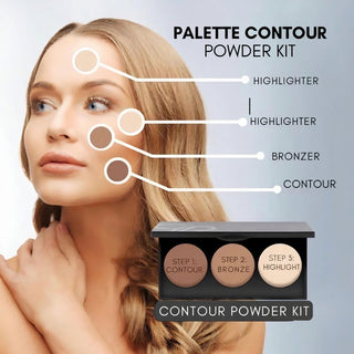 Mikyajy 22K Pro Contour Powder Palette - 301