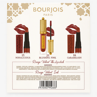 Buy Bourjois Rouge Velvet Trio Lipstick Kit - Cult Beauty Pakistan