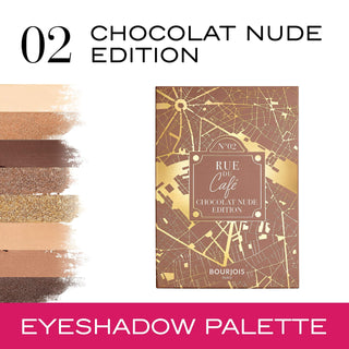 Buy Bourjois Beau Regard Eyeshadow Palette - 02 Chocolat Nude Edition - Cult Beauty Pakistan