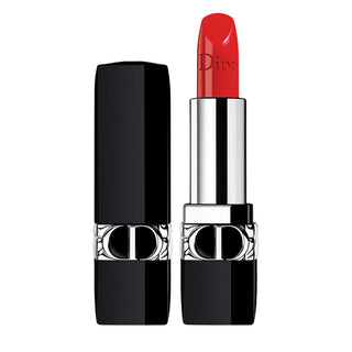 Buy Dior Rouge Satin Colour Lipstick - 080 Red Smile - Cult Beauty Pakistan