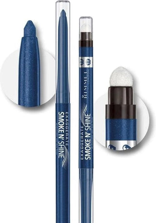 Buy Rimmel Exaggerate Smoke-n-Shine Eye Definer - Blue Steel - Cult Beauty Pakistan