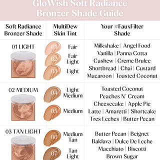 Huda Beauty Glowish Soft Radiance Bronzing Powder - 01 Light