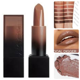 Huda Beauty Power Bullet Cream Glow Hydrating Lipstick - Goal Digger