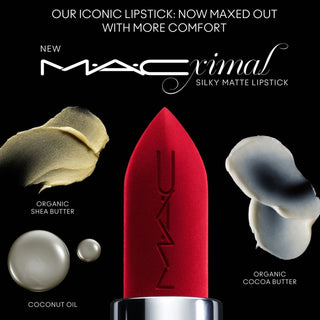 Buy MAC Macximal Silky Matte Lipstick - 612 Russian Red - Cult Beauty Pakistan