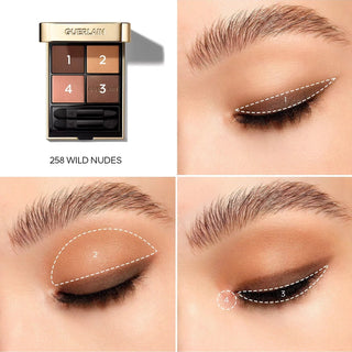 Guerlain Ombres G Limited Edition Eyeshadow Quad - 258 Wild Nudes