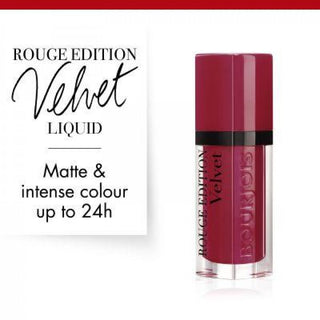 Buy Bourjois Rouge Edition Velvet Lipstick - 08 Grand Cru - Cult Beauty Pakistan