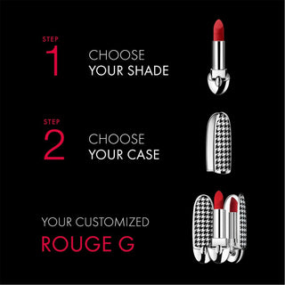 Buy Guerlain Rouge G The Double Mirror Lipstick Case - Pied De Poule - Cult Beauty Pakistan
