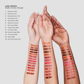 Buy Bobbi Brown Luxe Lip Color Lipstick - Retro Coral (503) - Cult Beauty Pakistan