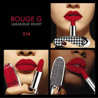 Guerlain Rouge Velvet The Lipstick - N214 Flame Red