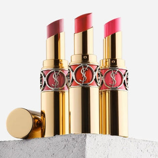 Buy Saint Laurent Rouge Volupte Shine Lipstick - 101 Make It Burn - Cult Beauty Pakistan