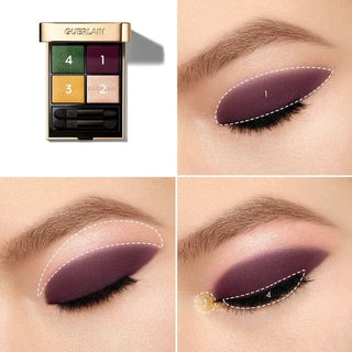Guerlain Ombres G Limited Edition Eyeshadow Quad - 879 Glittery Tiger