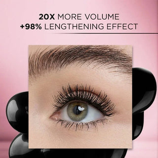L'Oreal Paris Voluminous Waterproof Lash Paradise Mascara - 204 Blackest Black