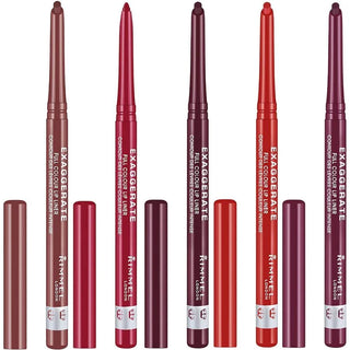 Buy Rimmel Exaggerate Automatic Lip Liner - Red Diva - Cult Beauty Pakistan