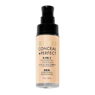 Milani Conceal + Perfect 2-in-1 Liquid Foundation - 00A Porcelain