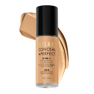 Milani Conceal + Perfect 2-in-1 Liquid Foundation - 05A Natural Beige