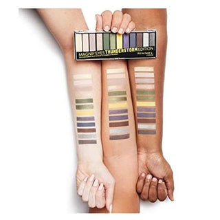 Rimmel London Magnif'eyes Thunderstorm Edition Eyeshadow Palette - 010