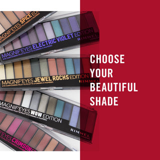 Rimmel London Magnif'eyes Thunderstorm Edition Eyeshadow Palette - 010