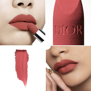 Buy Dior Rouge Couture Colour Velvet Lipstick - 772 Classic Rosewood - Cult Beauty Pakistan