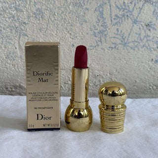 Buy Dior Rouge Diorific Mat Lipstick - 590 Troublante - Cult Beauty Pakistan