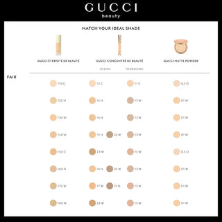 Buy Gucci Fluide De Beaute Natural Finish flytande foundation - 170W Fair - Cult Beauty Pakistan