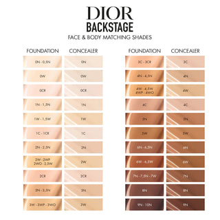 Buy Christian Dior Backstage Face & Body Foundation - 4wp Warm Peach - Cult Beauty Pakistan