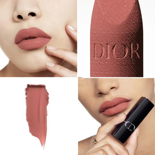 Buy Dior Rouge Couture Colour Refillable Lipstick - 221 Frou-Frou - Cult Beauty Pakistan