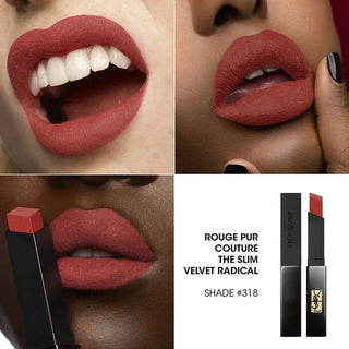 Buy Yves Saint Laurent Rouge Pur Couture The Slim Velvet Lipstick - 318 Up Beat Rose - Cult Beauty Pakistan