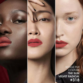 Buy Yves Saint Laurent Rouge Pur Couture The Slim Velvet Lipstick - 318 Up Beat Rose - Cult Beauty Pakistan