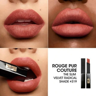 Buy Yves Saint Laurent Rouge Pur Couture The Slim Velvet Lipstick - 319 Fired Up Nude - Cult Beauty Pakistan