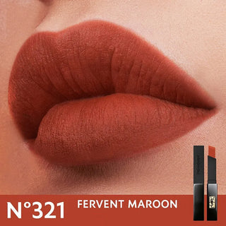 Buy Yves Saint Laurent Rouge Pur Couture The Slim Velvet Lipstick - 321 Fervent Maroon - Cult Beauty Pakistan