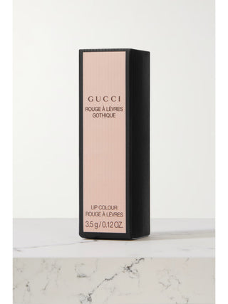 Gucci Rouge a Levres Gothique Metallic Lipstick - Norma Pink 408