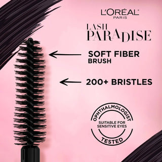 L'Oreal Paris Voluminous Waterproof Lash Paradise Mascara - 204 Blackest Black