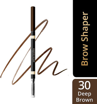Buy Max Factor Eyebrow Shaper Pencil - Deep Brown - Cult Beauty Pakistan